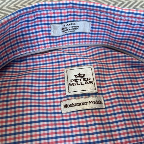Peter Millar button down size L - Picture 2 of 4